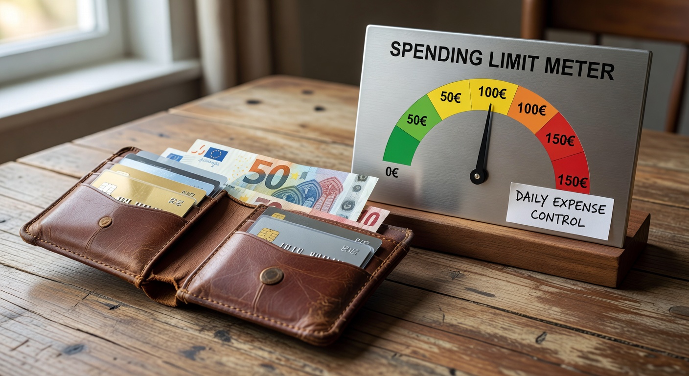 Control visual de límites de gasto por categoría y miembro del hogar