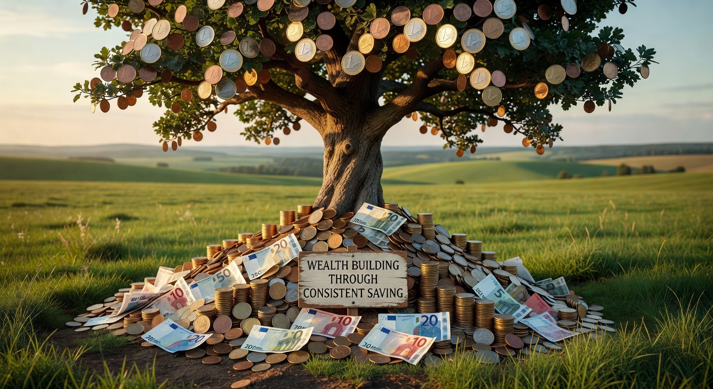 Árbol de construcción de patrimonio financiero familiar